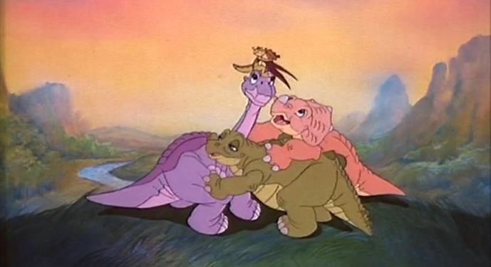 littlefoot and his friends